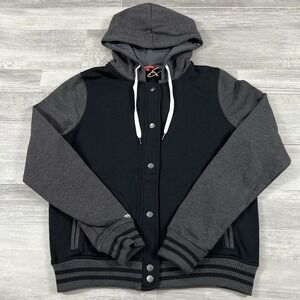 Mitchell & Ness Women's Medium Essentials Branded Hoodie Jacket Sweatshirt NWT